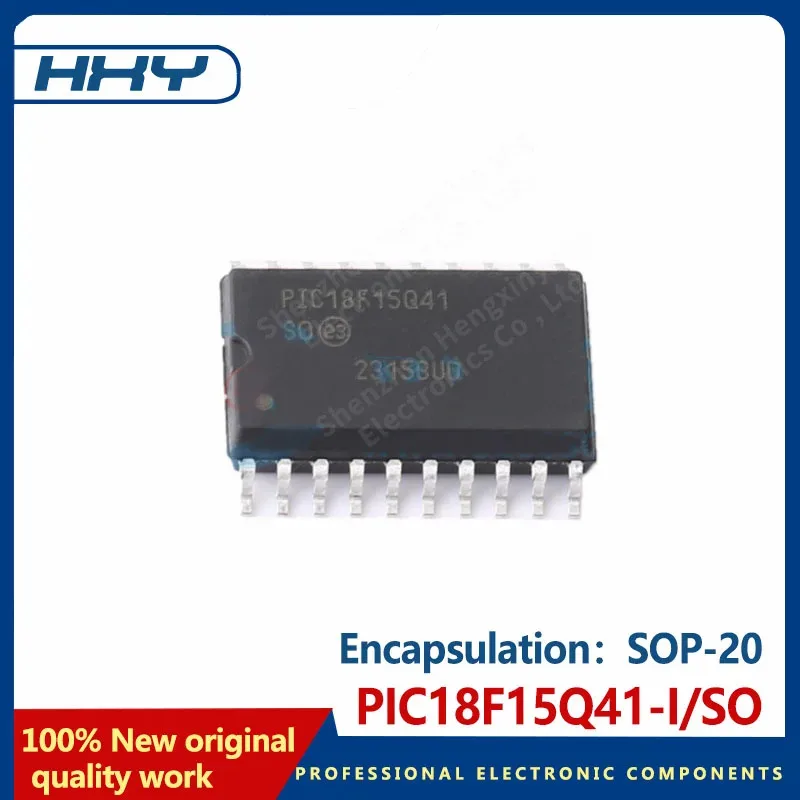2PCS PIC18F15Q41-I/SO SOP-20 eingebetteter Mikrocontroller