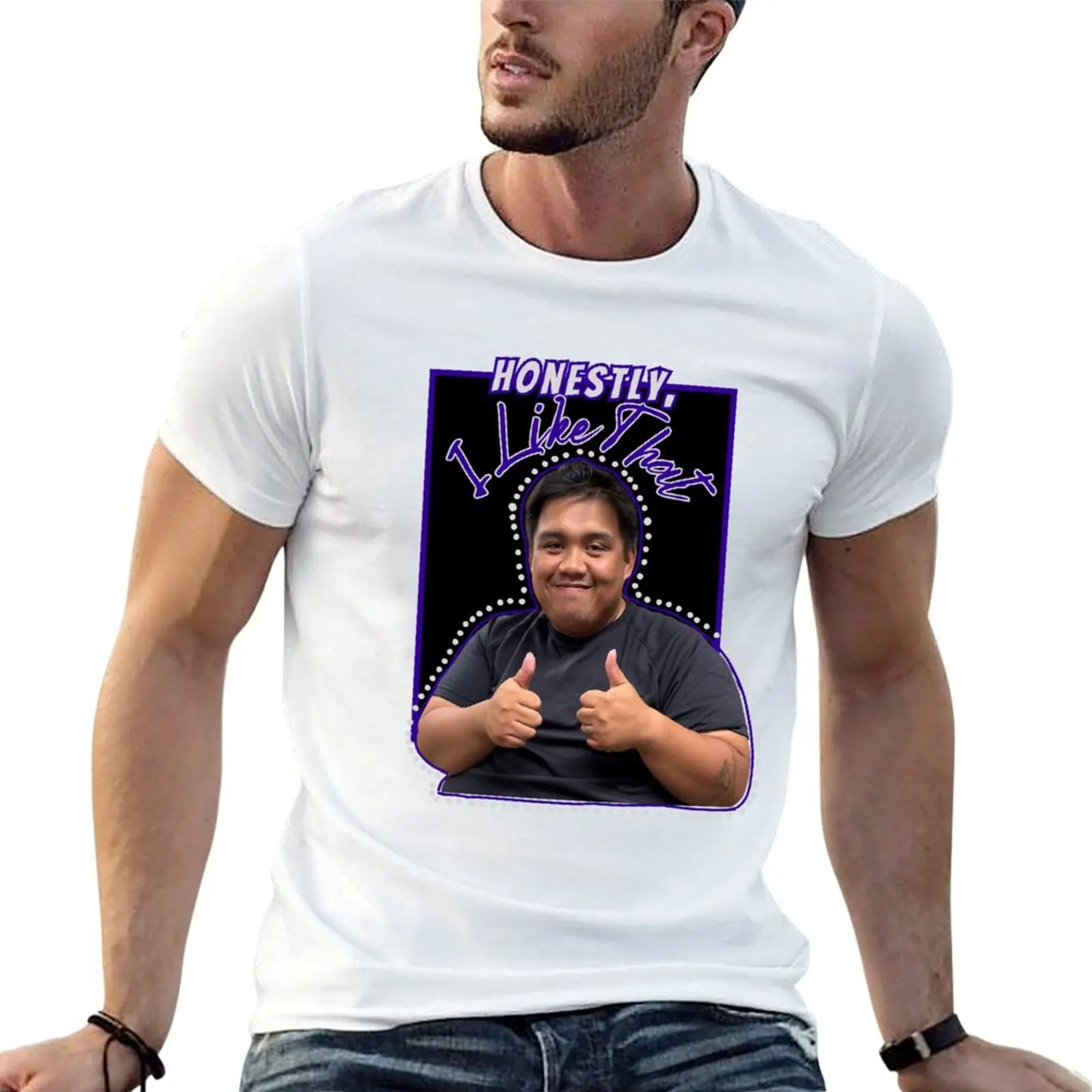 Vraiment, j'aime ce t-shirt en coton pour homme, t-shirt 100% coton pour homme, t-shirts de créateur pour homme, t-shirts anime pour homme