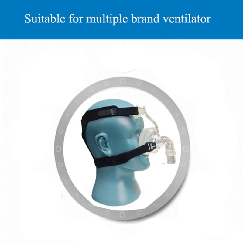 3X Universal CPAP Mask Headgear Strap For Resmed Mirage Series, Respironics CPAP (Headgear Only)