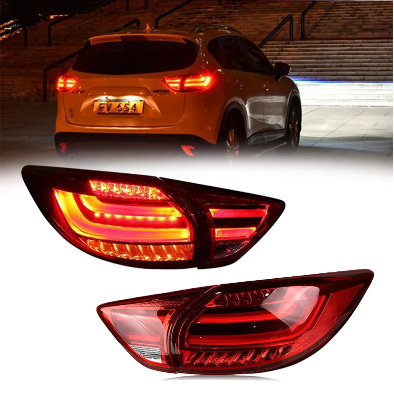 

Car LED Taillight Tail Light For Mazda CX-5 CX5 2013 2014 2015 2016 LED Rear Running Light + Brake Lamp + Turn Signal Light