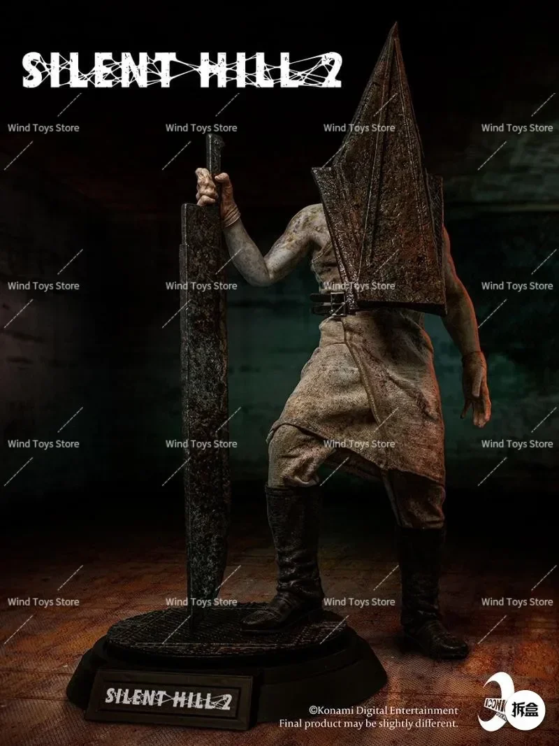 Iconiq ستوديو سايلنت هيل 2 فقاعة الرأس ، ممرضة الثلاثي رئيس فيلم الرعب نموذج ألعاب شخصيات الحركة هواية Presale 1/6 #5