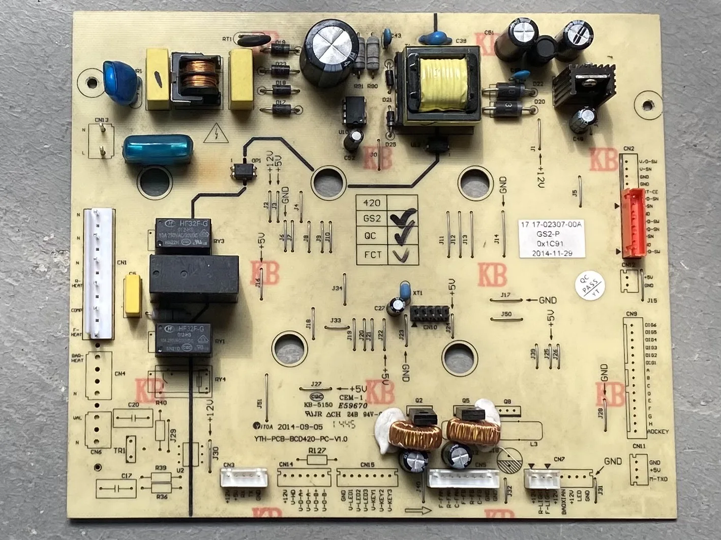 

17-02307-00A YTH-PCB-BCD420-PC-V04 01