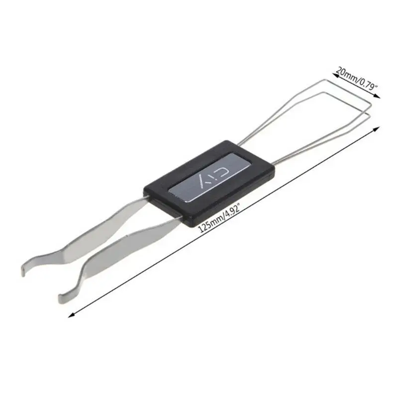 2 In 1 Multipurpose Keycap Switch Puller Set Keys Clamp Shaft pull Dual-Purpose Stainless Steel Tool for mechanical keyboard