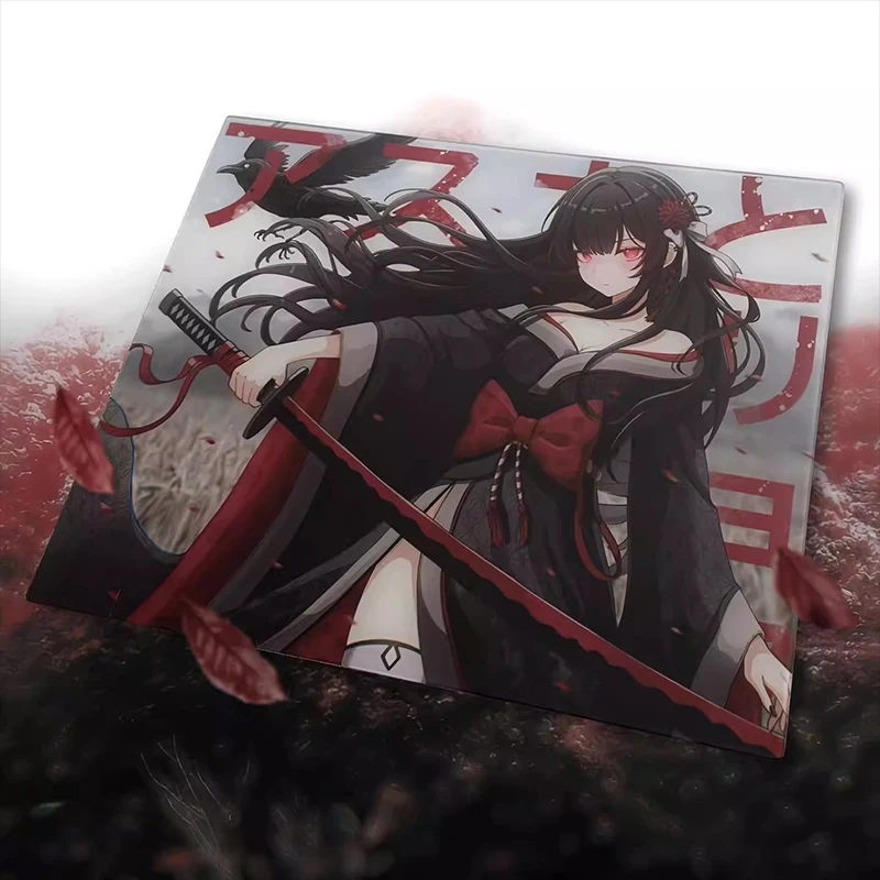 Gamesense Asuka Sonar Kimono Tempered glass mouse pad specially