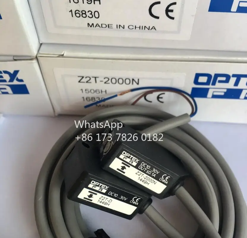 

1 комплект Z2T-2000N или Z2T-2000P OPTEX, новый оригинальный фотоэлектрический переключатель