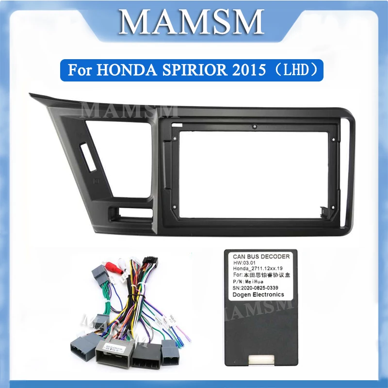 

9-дюймовый радиоприемник MAMSM, подходит для HONDA SPIRIOR 2015(LHD), стерео, DVD-плеер, устанавливается, объемная отделка, панель, аудио рамка, крышка