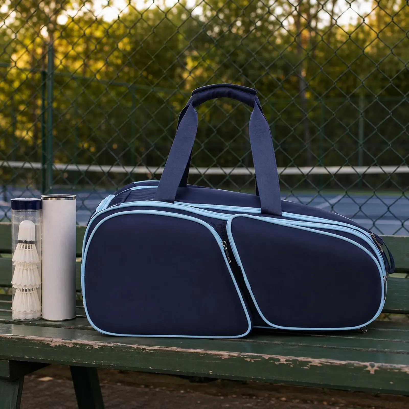

Tennis Racquet Bag Waterproof Tennis Racket Bag Racquet Backpack Padded Multi-Compartment