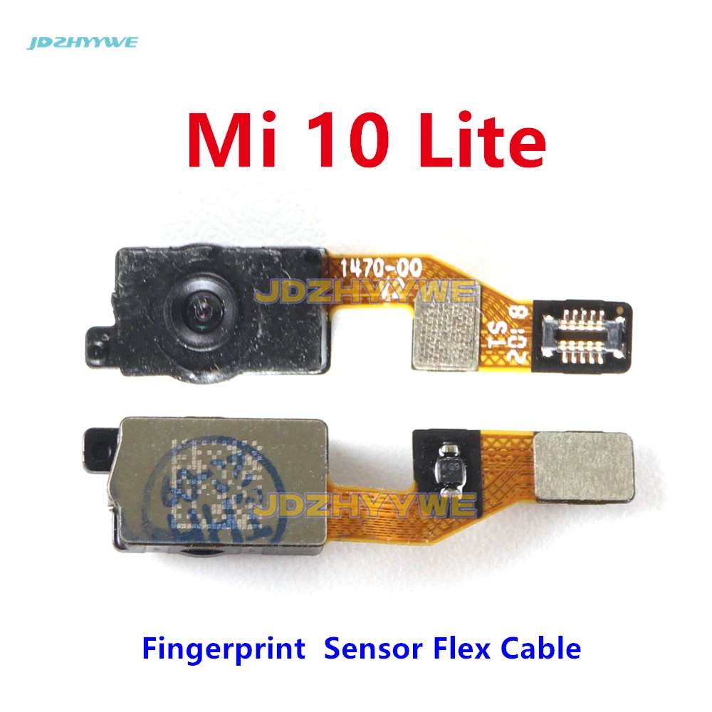 

Home Button Fingerprint Flex Cable For Xiaomi Mi 10 Lite / Mi10 Lite 5G Touch ID Sensor Return Key Menu Connector
