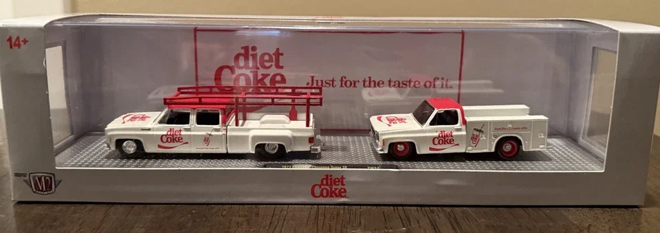 M2 Machines Auto Hauler TW34 1973 شيفروليه شيان سوبر 1975 جي إم سي سييرا
