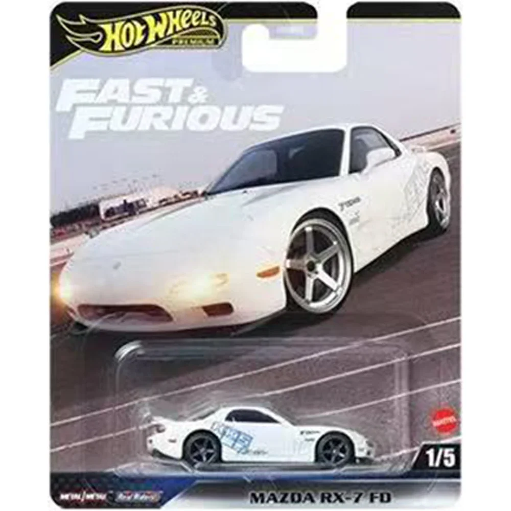 Hot Wheels Cars Fast&Furious Mazda RX-7 FD Nissan Skyline GTR (R32) 1:64 Diecast Vehicle Model Cars Toys Boys Gift