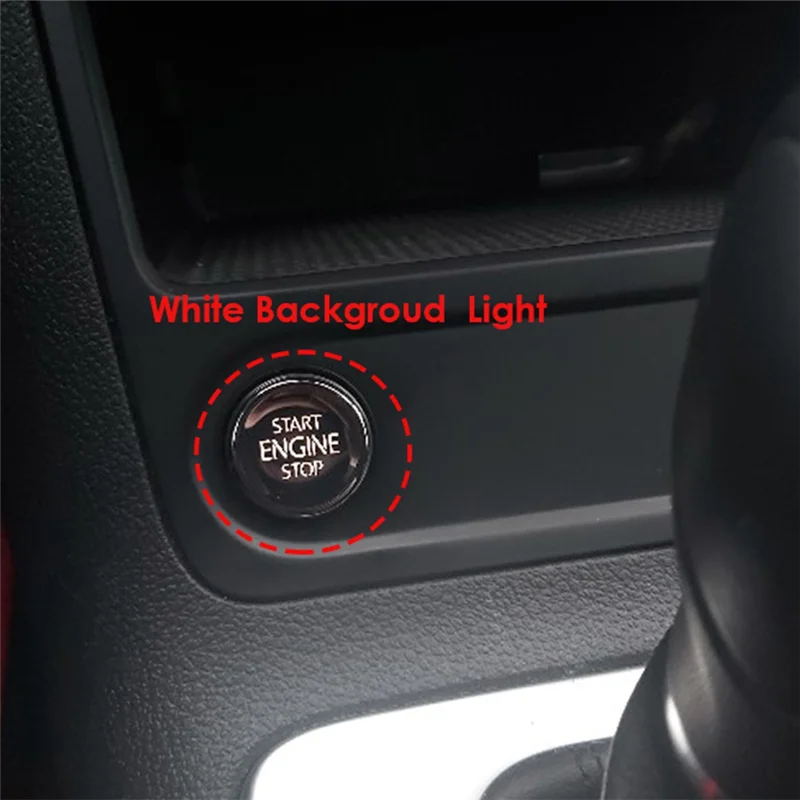 For Tiguan L II 2016-2022 Engine Start Stop Button Start Up One-Button Ignition Switch Part 5NG 959 839-A54R