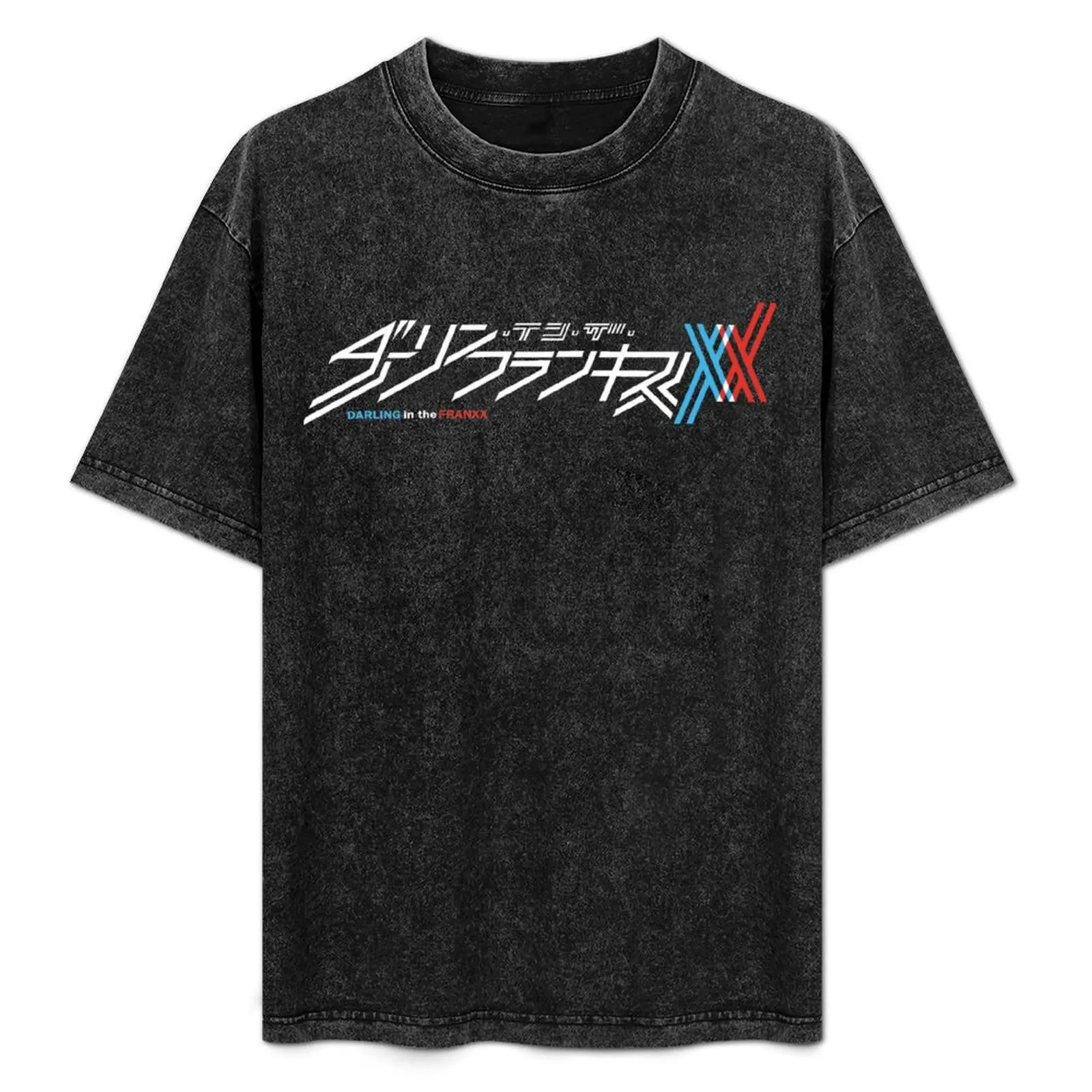 

Darling in The Franxx Japanese Title T-Shirt blanks man t shirt cheap stuff shirts graphic tees men tshirt