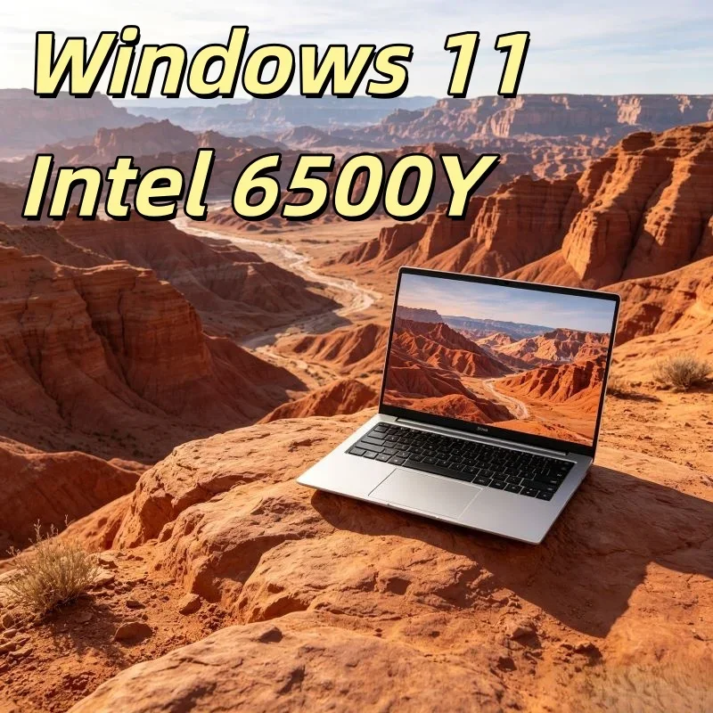 

14.1 Inch Portable Notebook Features Intel 6500Y for Smooth Operation. It Offers 16GB/32GB Options and Win11 System, for Office