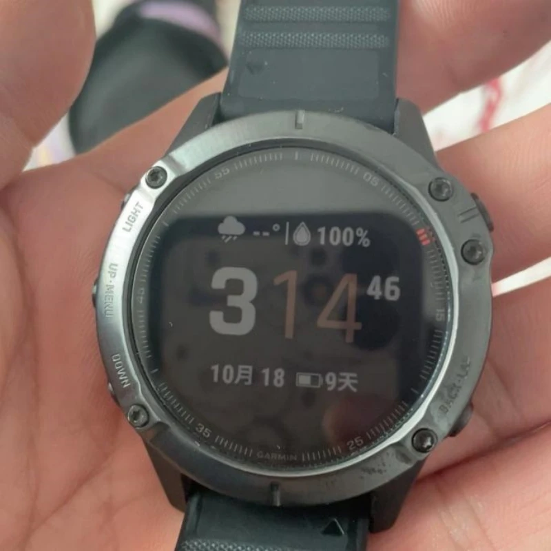 Refurbished GARMIN FENIX6 GPS+WiFi+beidou+GLONASS 10ATM smart watch