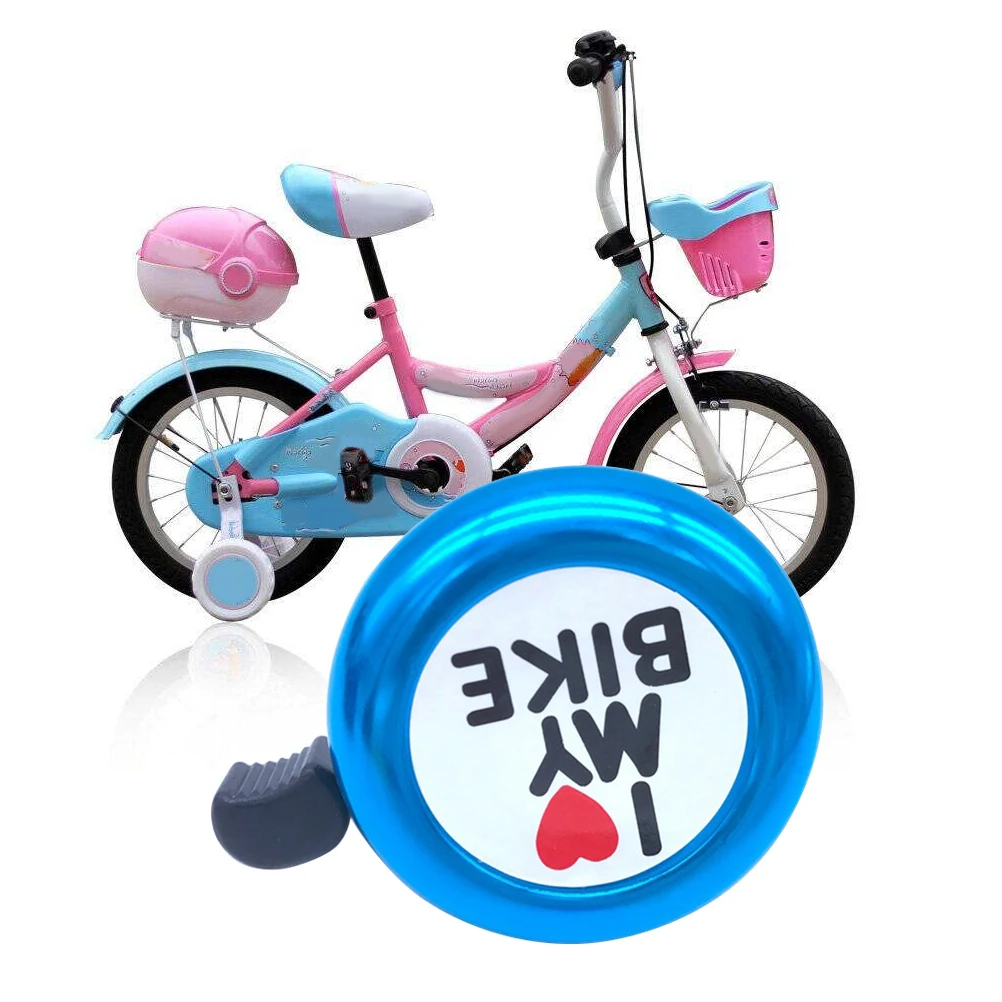 Aluminum Bike Ring Warning 22mm Handlebar Crisp Ringtone for Mountain Road Bike Adults Kids Ring Bell