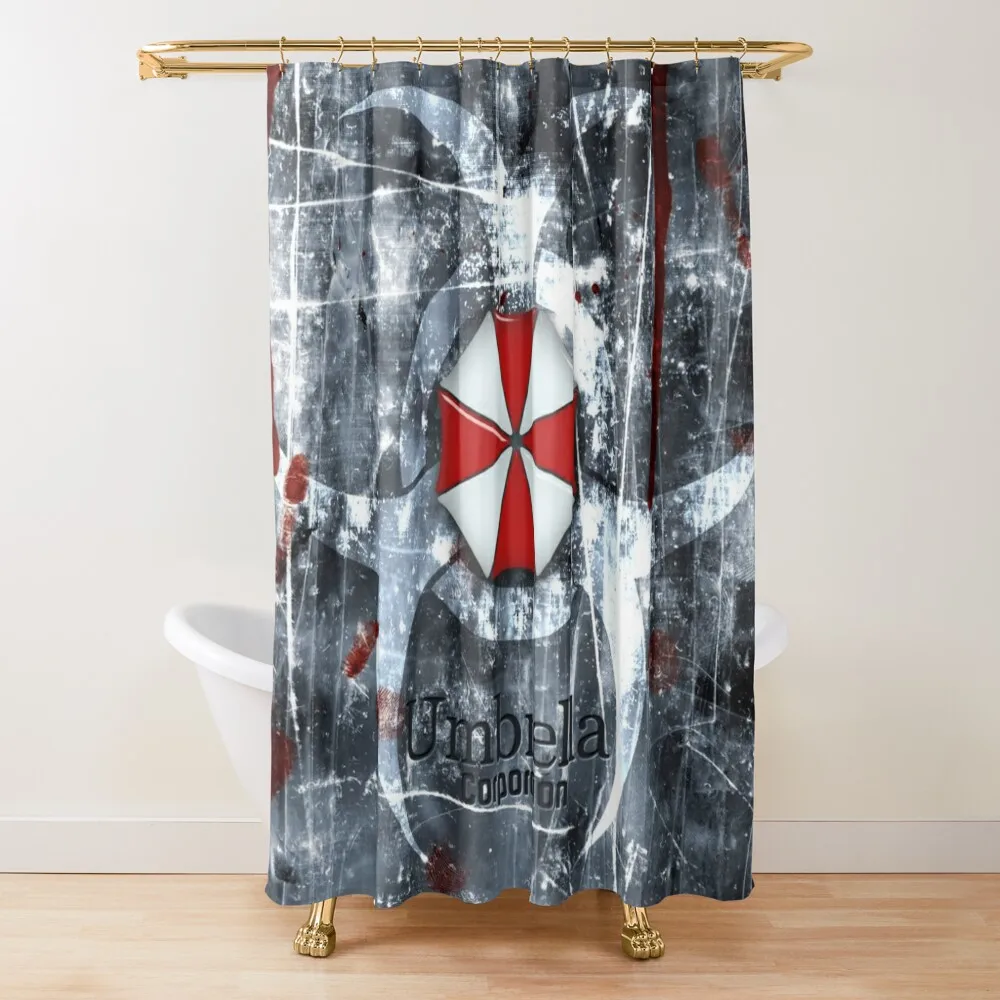 Resident Evil Shower Curtain Shower Waterproof Bathroom Fabric For The Bathroom Curtain