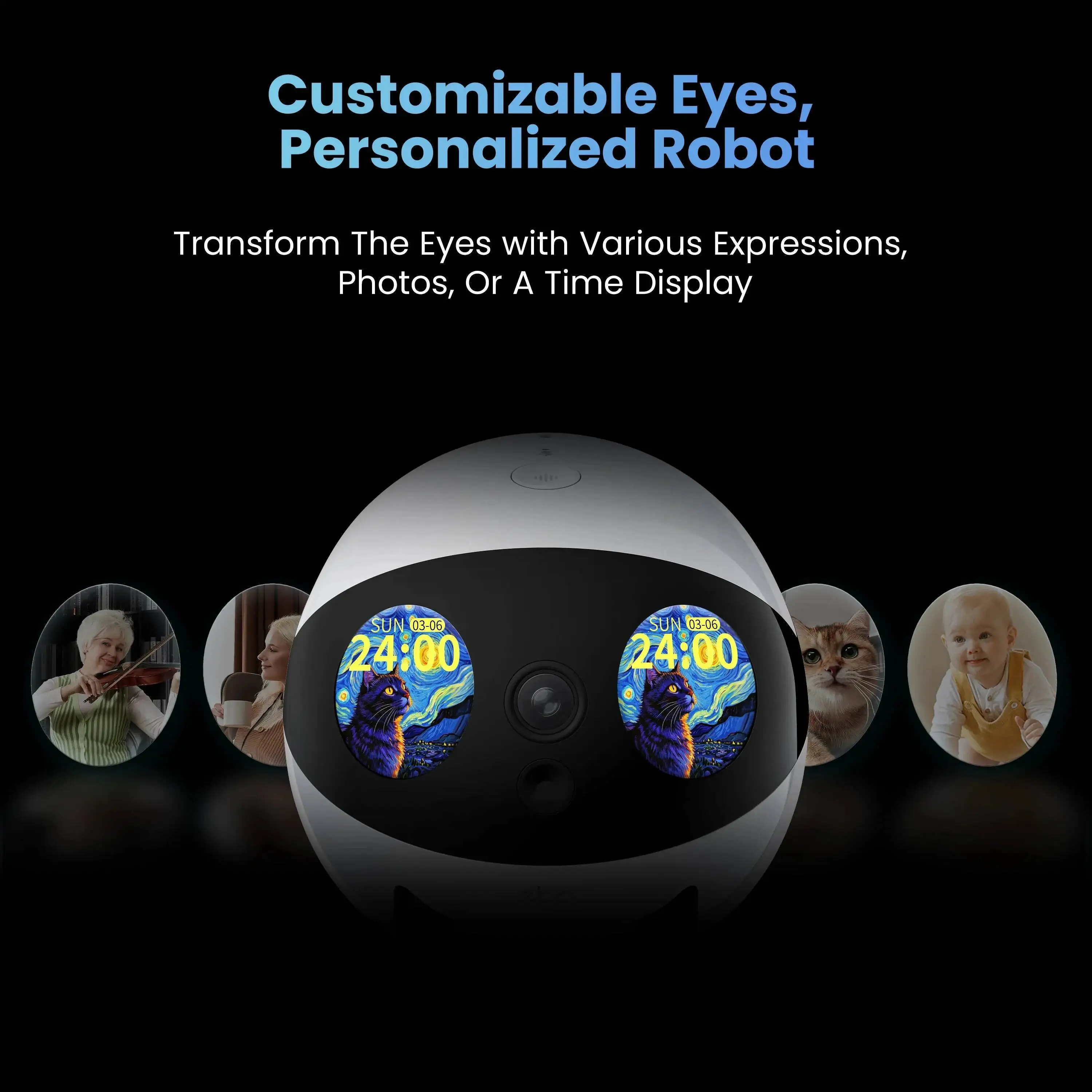3K Camera, Video Calling and AI Capabilities, EBO AIR 2 PLUS Significant Other