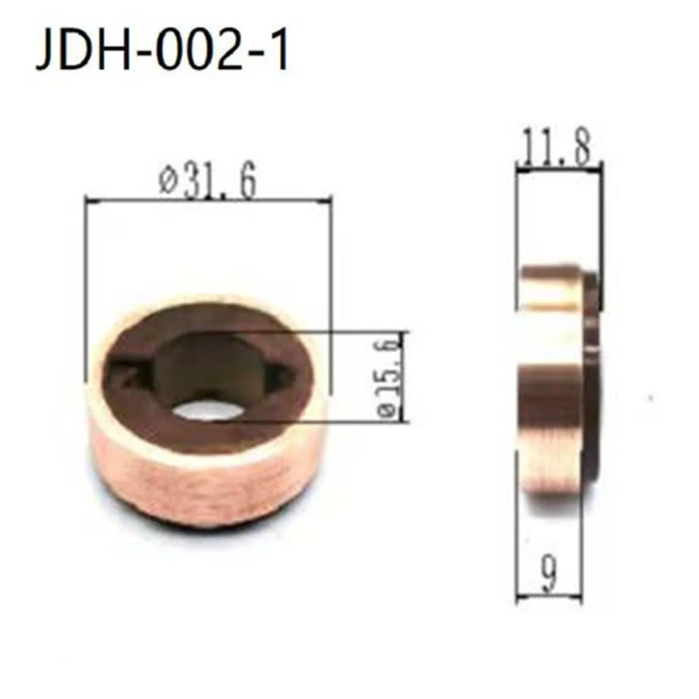 31,6x16,5x9 (1,8) мм Кольцо для сбора Медное внутреннее отверстие: 16,5 мм JDH-002-1 Наружный диаметр: 31,6 мм
