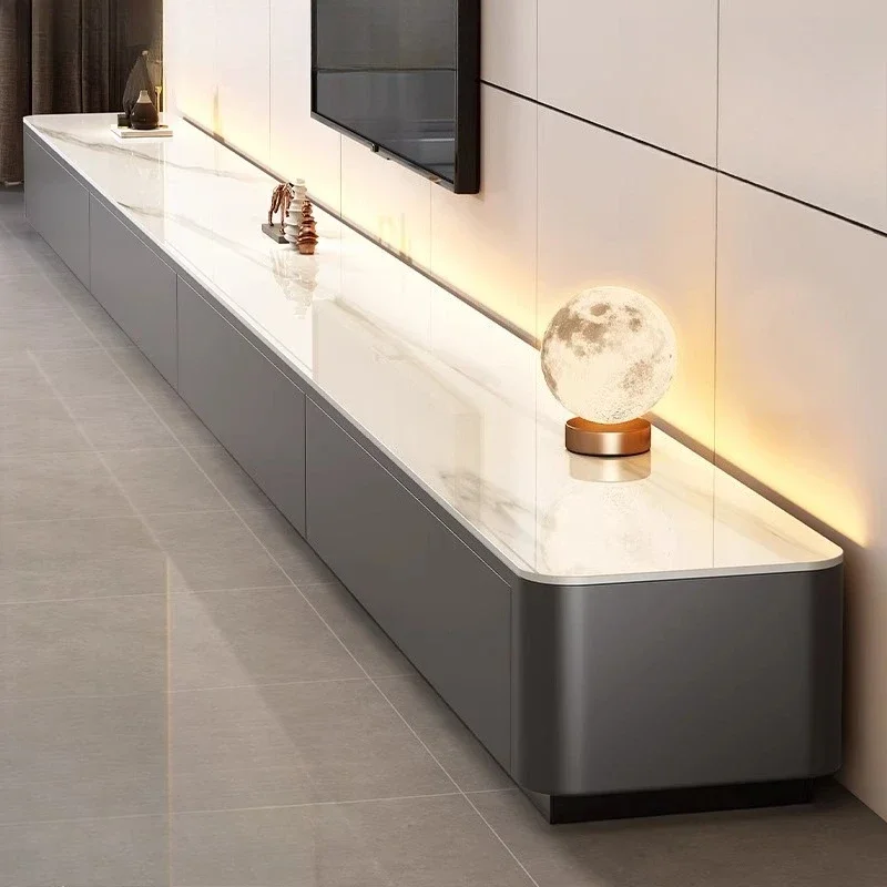 Modern Luxury Design 70 Inch TV Cabinet Living Room Apartment Floor Long Tv Table Entertainment Center Storage Home Furniture