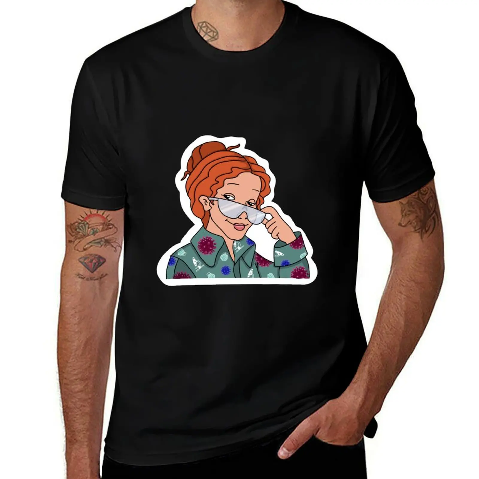 Ms. Frizzle T-Shirt Casual Breathable Short Sleeve Top T-Shirt