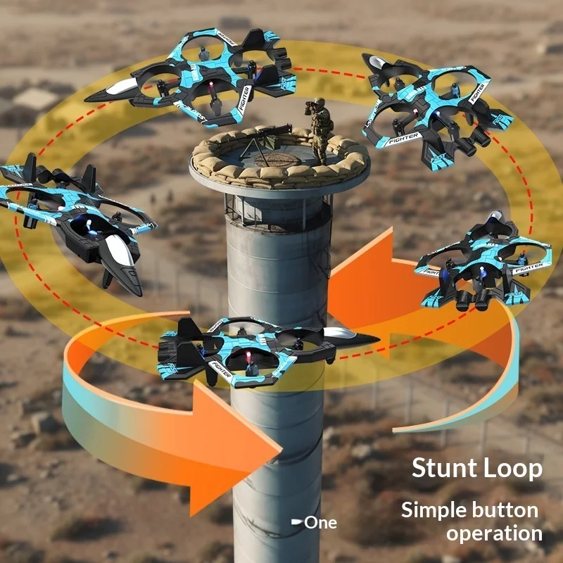 

K900 Intelligent Hand Throw RC Drone 4 Resistant Rechargeable Foam Fighter Toy Aircraft Remote Control for Boys And Students