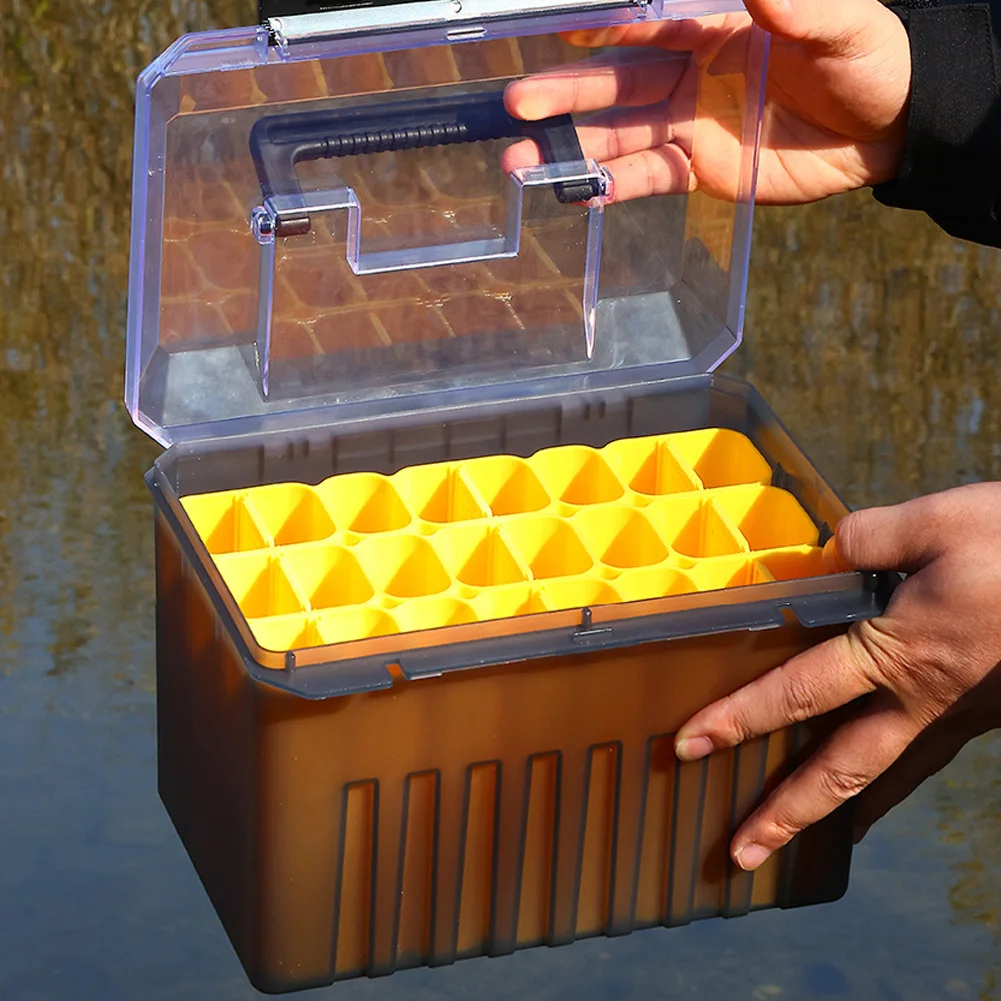 

Webfoot Octopus Egi Storage Organizer Box Minnow Squid Jig Hard Bait Container Fishing Storage Box Fishing Accessories