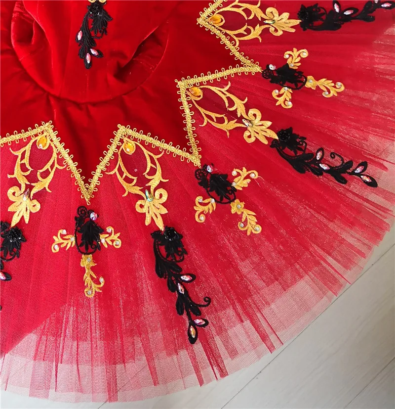 전문가용 고품질 맞춤 사이즈 대회 공연복 어린이 여아 발레 튜튜