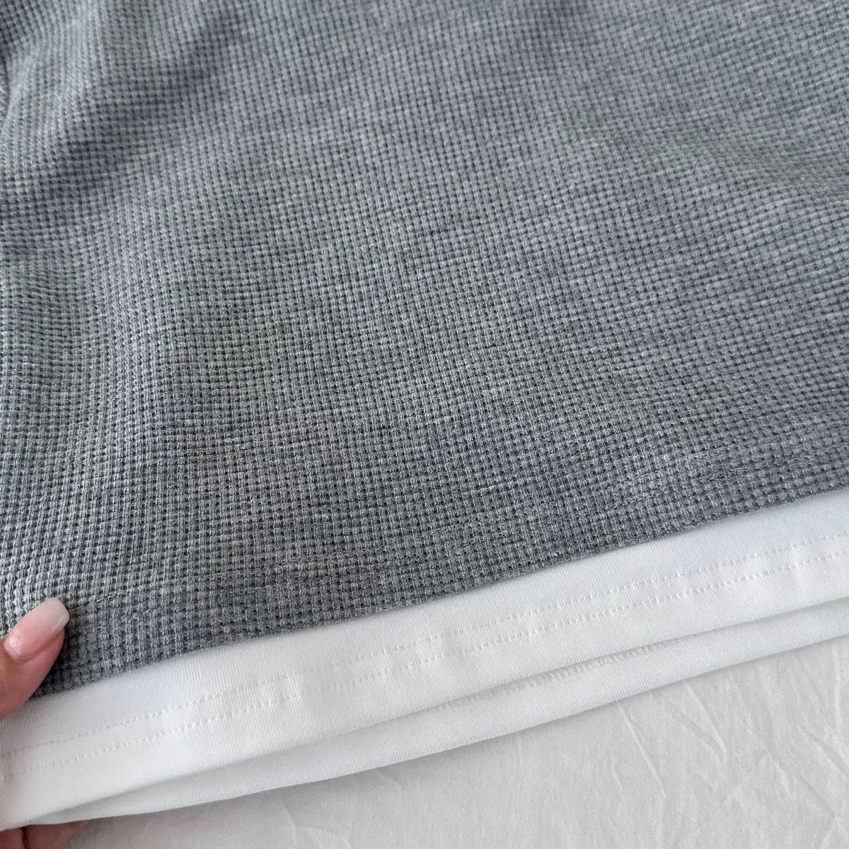 Kinder Jungen Sweatshirt Herbst 2026 Säugling Baby Jungen Pullover Lässig 1-10 Jahre Kinder Jungen Waffel Fake Zweiteilige Oberteile – Detail 9