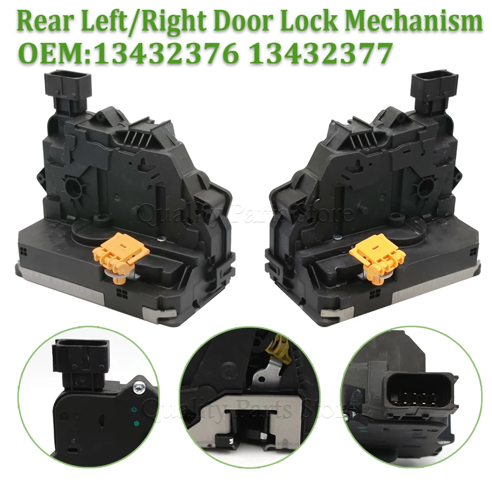 

New 13432377 13432376 FOR GM OPEL VAUXHALL MERIVA B 2010-2017 LEFT/RIGHT REAR DOOR LOCK MECHANISM