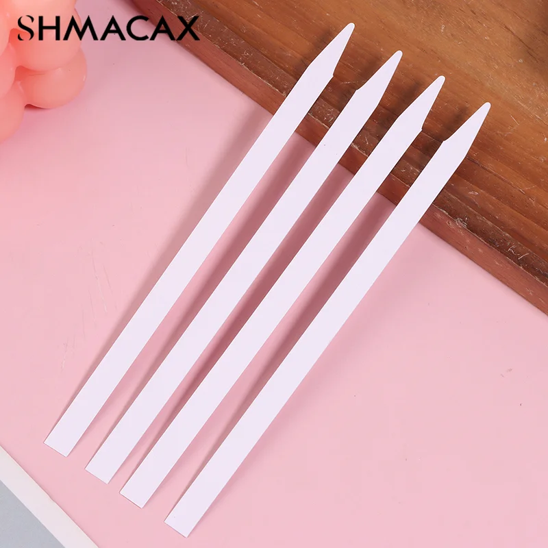 50pcs Tester Strips Fragrance Disposable White Women Smell Paper Paper Strips Test Paper Aromatherapy Perfume Essential Oils