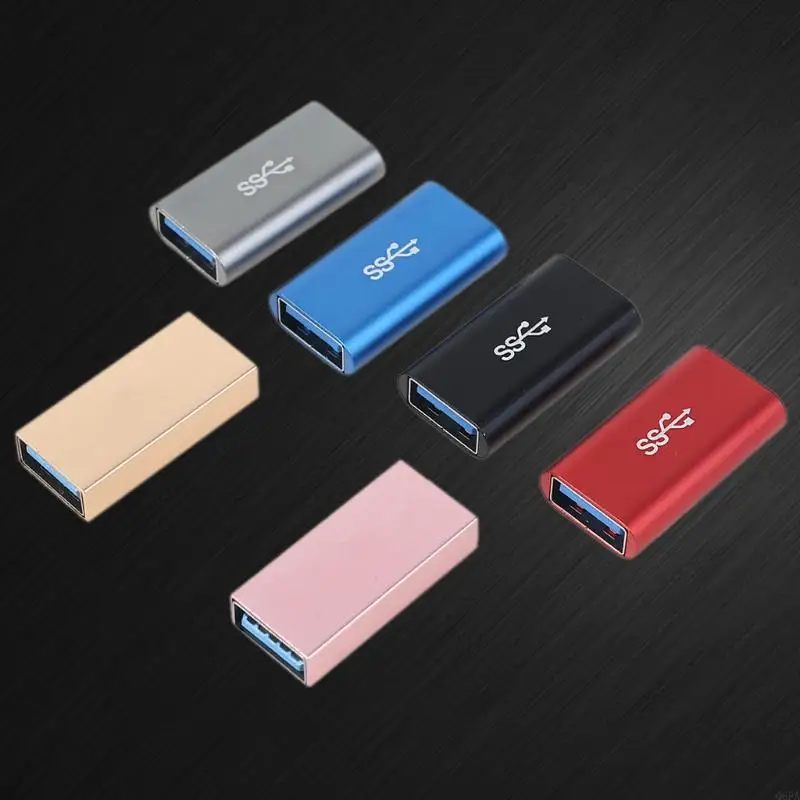 Q6Pa cho máy tính bảng điện thoại USB nữ sang nữ sang nữ chuyển đổi cáp điện tích