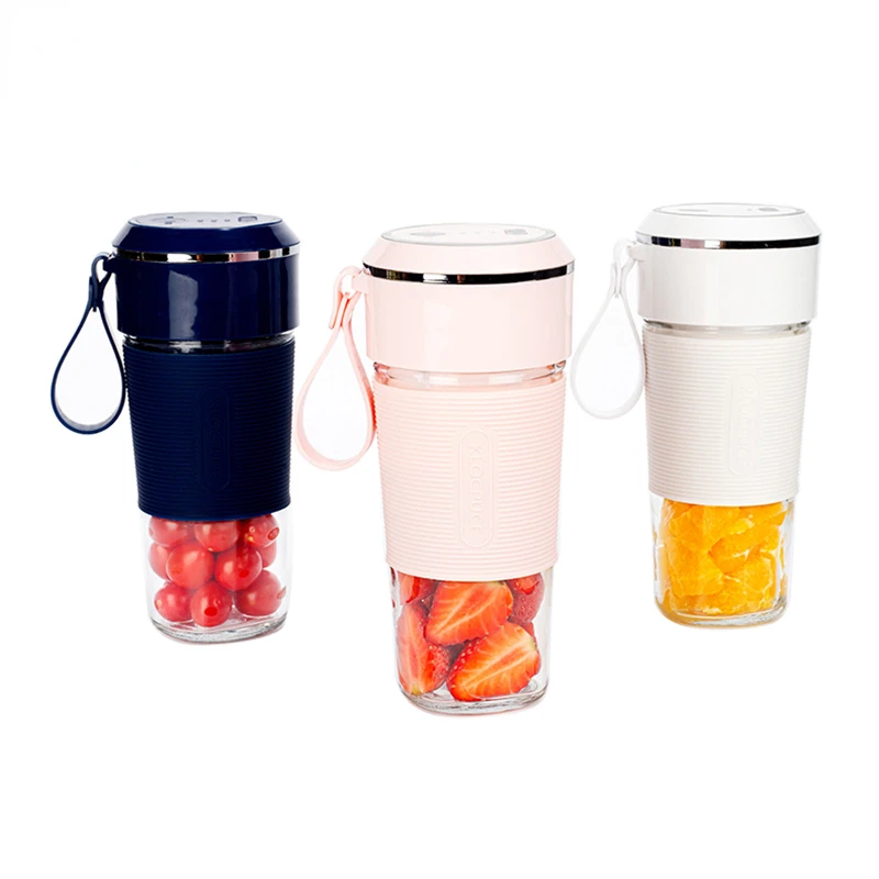 

Rechargeable Wireless Electric Fruit Juicer Bottle Portable Juice Food Blender Cup Mixer Lemon Citrus Orange Smoothie Squeezer