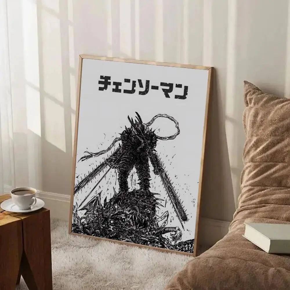 Anime Devil C-Chainsaw Man Poster, Gemälde, Wandkunst, Wandbild für Wohnzimmer, Heimdekoration und Geschenke – Detail 27