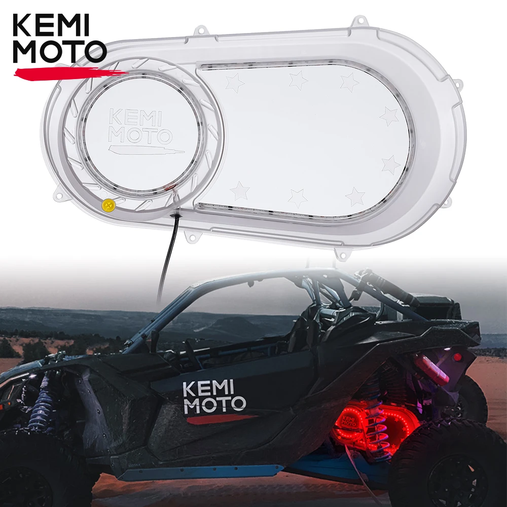 

Outer CVT Clutch Plate Cover with RGB Lights Compatible with Polaris RZR XP 1000/4 1000 /570 / Ranger XP 900 2017-2021 ##2207124