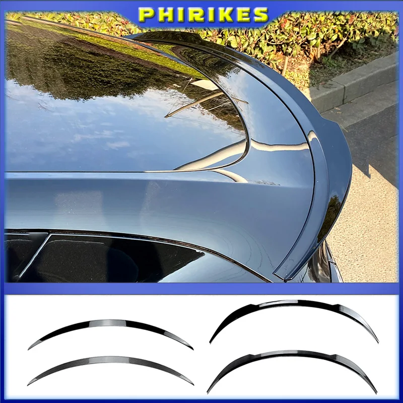 

Спойлер для Tesla Model Y 2021 2022 2023, аксессуары, спойлеры, крылья, материал ABS