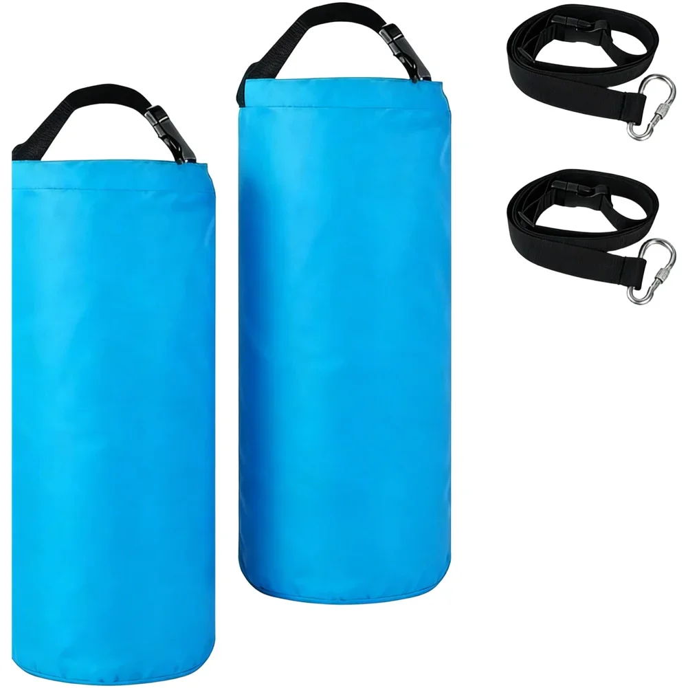 50 lbs Sand Anchor Bag for Beach Umbrellas Polyester Fabric Drawstring Closure Wind Resistant Outdoor Sand Ballast