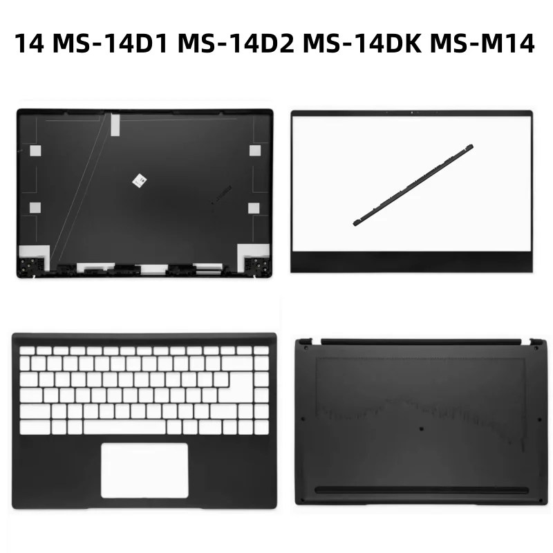 New Laptop LCD Back Bezel Front Frame Top Case Palmrest Upper Bottom Cover Case For Modern 14 MS-14D1 MS-14D2 MS-14DK MS-M14