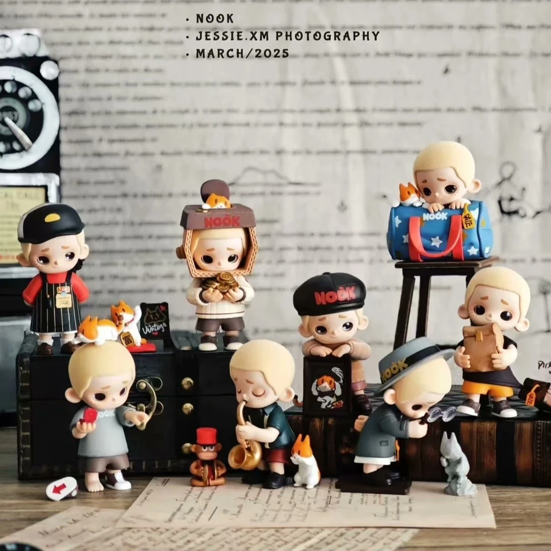 

Nook Adventure Vintage Shop Series Blind Box Handmade Trendy Action Figure Pendant Kawaii Anime Figures Kid Toy Birthday Gifts