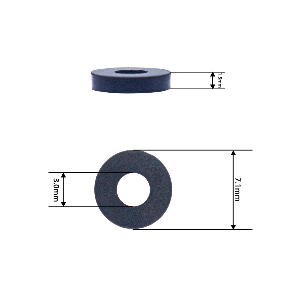 Deelife Air-tight Gasket for External Sensor Nozzle of BL8/MY77/MY77T/MY66/MY66T/MU7J/MU9F Use