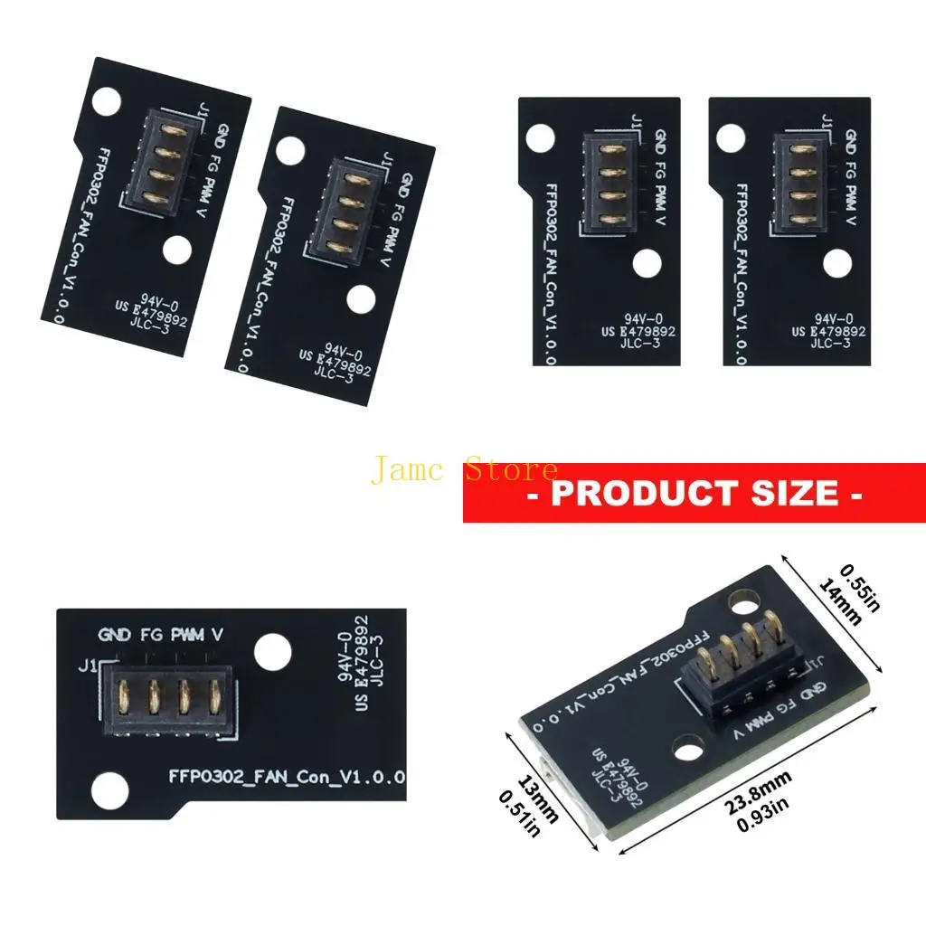 

LX0B Easy Installs Cooling Fan Connector Board For AD5X Series 3D Printers
