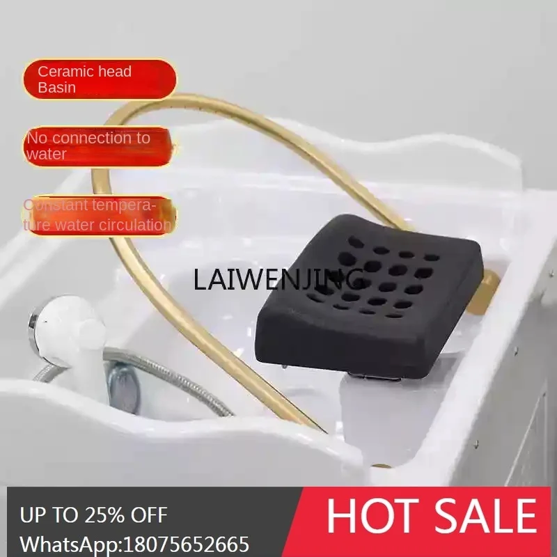 

LYN mobile head basin is free of water connection, hair salon, barber shop special fumigation water circulation