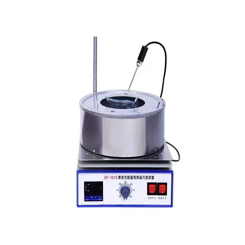 Df-101s digital display electric constant temperature oil bath stirrer heat collecting magnetic stirrer