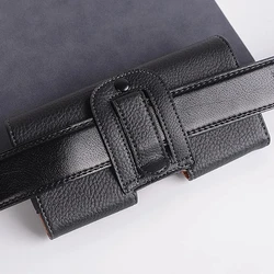 Universal Belt Clip Case for Samsun S22 S21 S20 S10 Note20 10 9 PU Leather Pouch for iphone 14 13 12 Mobile Phone Bag Waist Bag