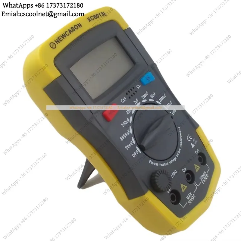 YX2 Digital Capacitance Meter XC6013L Capacitor Tester MF UF Circuit Gauge Electronic Component Testing Tool