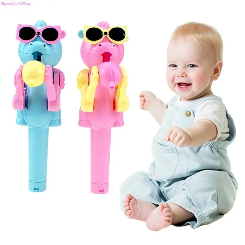 D0JC Educational Robot Easting Lollipop Stand for Toddler Unique Design Encourages