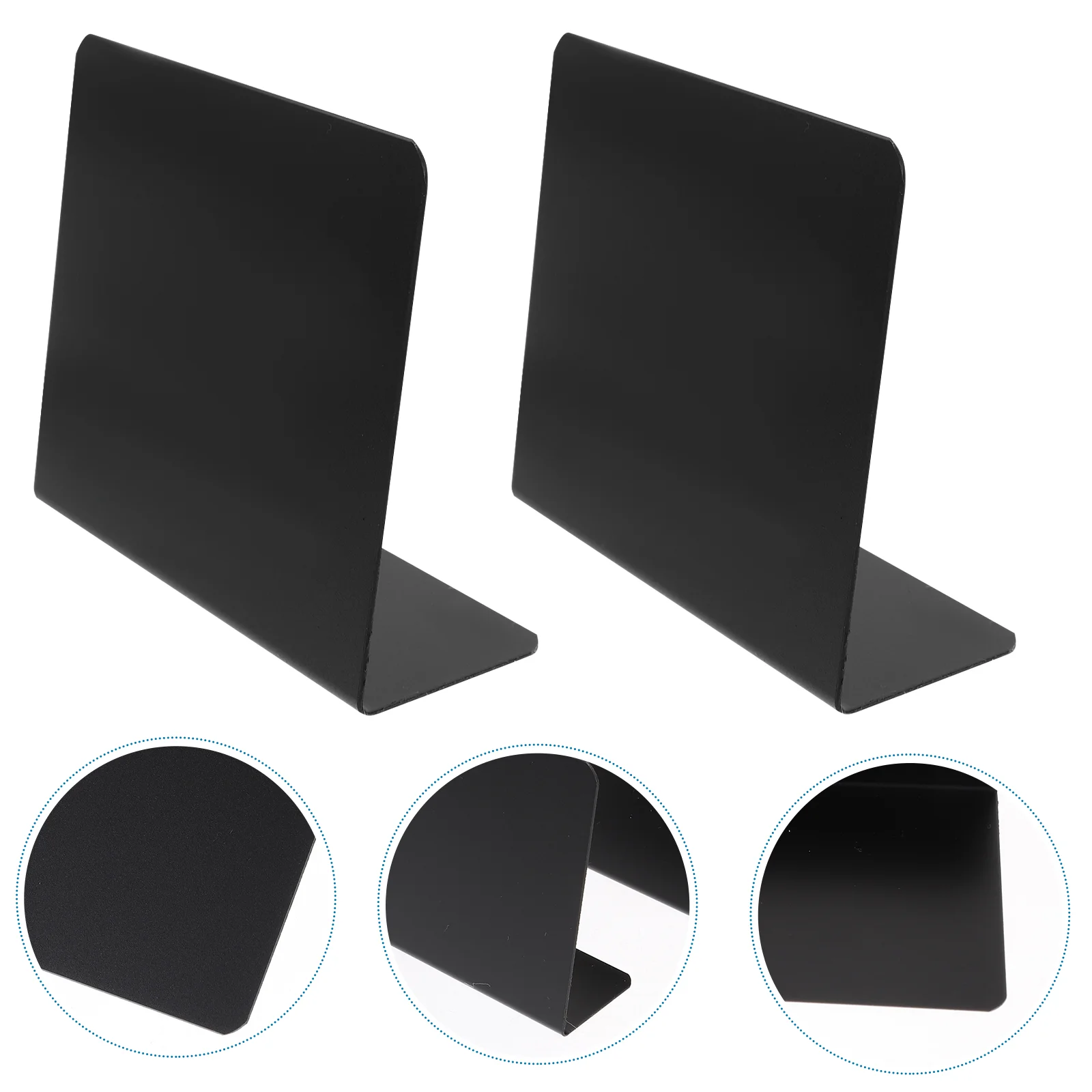 Imagem -02 - Placa de Identificação Bolo Preço Tag Escritório Estudante Quadro Negro Decoração Placas Produto 1000x750x300cm Pvc Quadro Sinais Mensagem 10 Peças