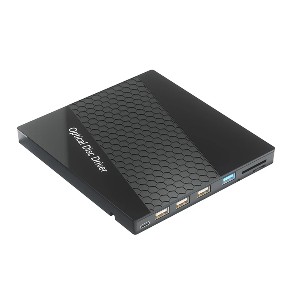 Imagem -06 - Portátil Externo cd Dvd rw Drive em Usb 3.0 tipo c Unidade Óptica Magro Leitor de Dvd cd Rom Burner Leitor para Windows Mac pc Laptop