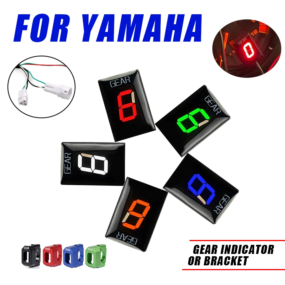 For YAMAHA Fz6 Fzs600 Fazer FZS1000 YZF-R1 TDM900 Fz8 Xt660 Motorcycle Accessories Gear Indicator Counter Speed Display Meter