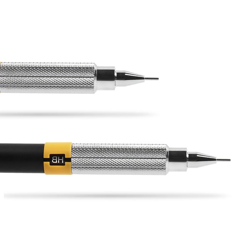 UNI M5-552 Metal Grip Drawing Activity Mechanical Pencil 0.3/0.5/0.7mm Low Center of Gravity Art Drawing Special