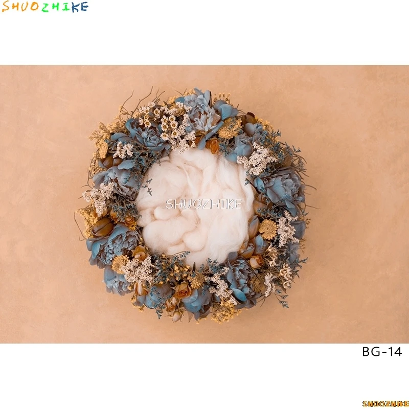 SHUOZHIKE حديثي الولادة صورة التصوير خلفية الزهور سوينغ عيد ميلاد الفن خلفية الطفل معرض الصور الدعائم BG-01